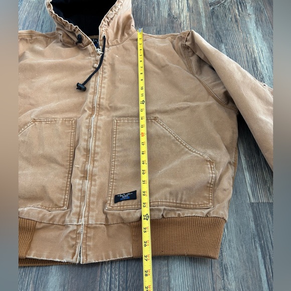 Walls Work Wear Brown Duck Canvas Jacket Mens XL 46-48 Distressed W35203KBW - Picture 6 of 13